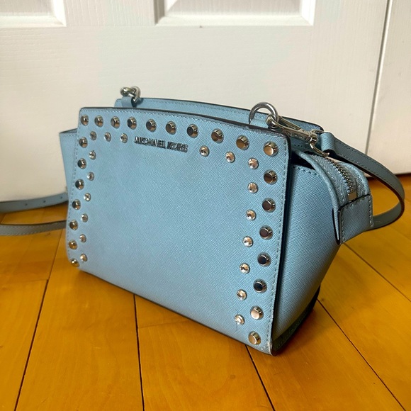 Michael Kors Selma Stud/Crystal Crossbody - Picture 5 of 15